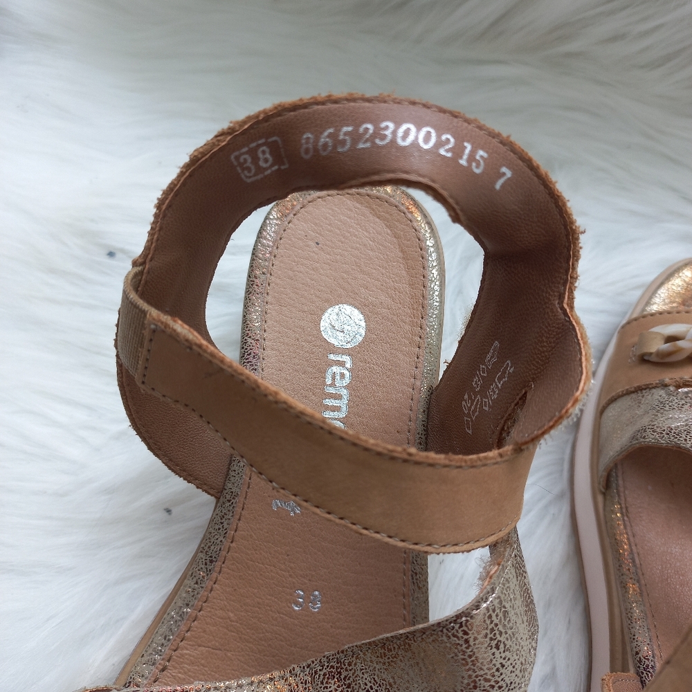 Remonte Women's Tan Sandals Size 38 EU - Picture 12 of 17